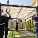 تصميم مظلات السيارات الرياض